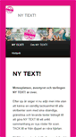 Mobile Screenshot of nytext.riksteatern.se