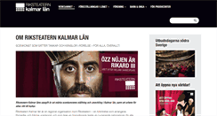 Desktop Screenshot of kalmarlan.riksteatern.se