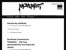 Tablet Screenshot of movement.riksteatern.se