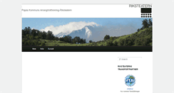 Desktop Screenshot of pajala.riksteatern.se