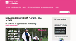 Desktop Screenshot of norrbotten.riksteatern.se