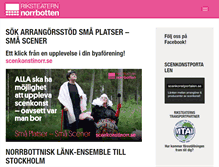 Tablet Screenshot of norrbotten.riksteatern.se