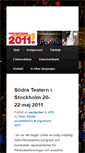 Mobile Screenshot of kongressen2011.riksteatern.se