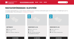 Desktop Screenshot of olofstrom.riksteatern.se