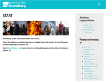 Tablet Screenshot of kronoberg.riksteatern.se